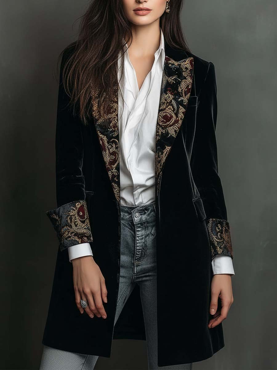 Victoria | Slim Fit Black Blazer