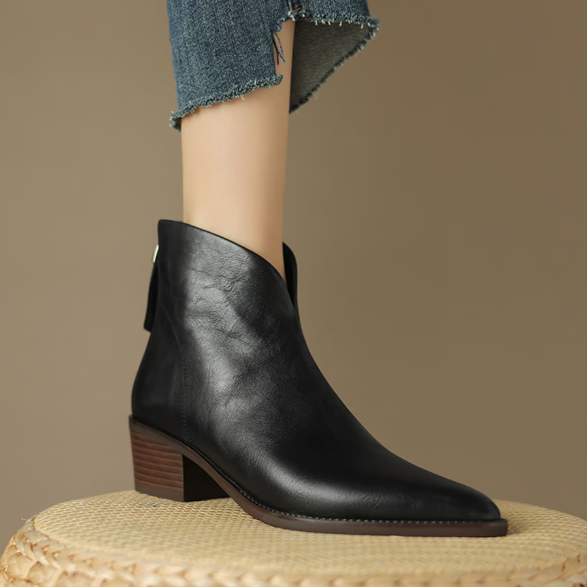 Josephine | Luxury Low Heel Boots