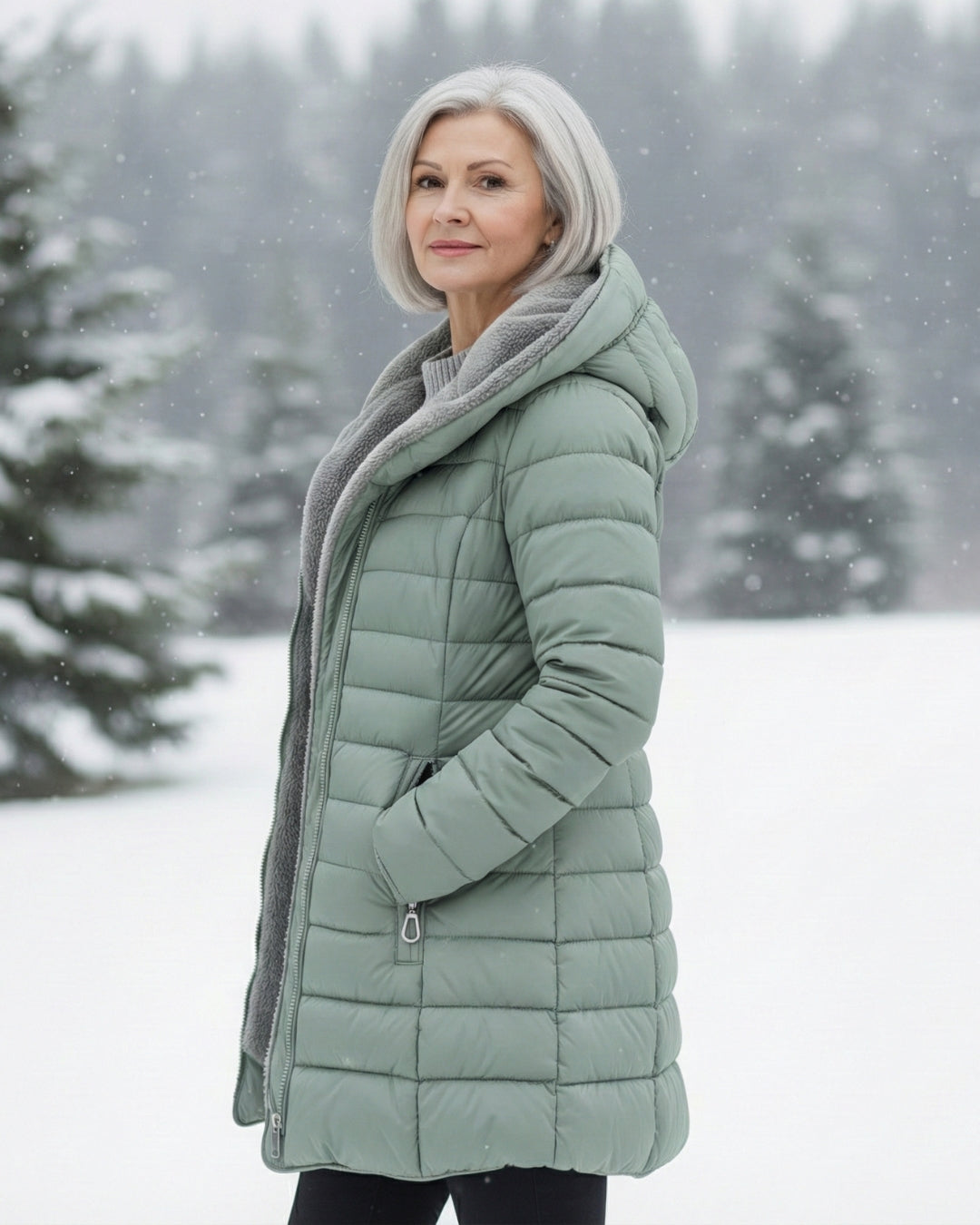 Helen | Fleece-Lined Puffer Coat