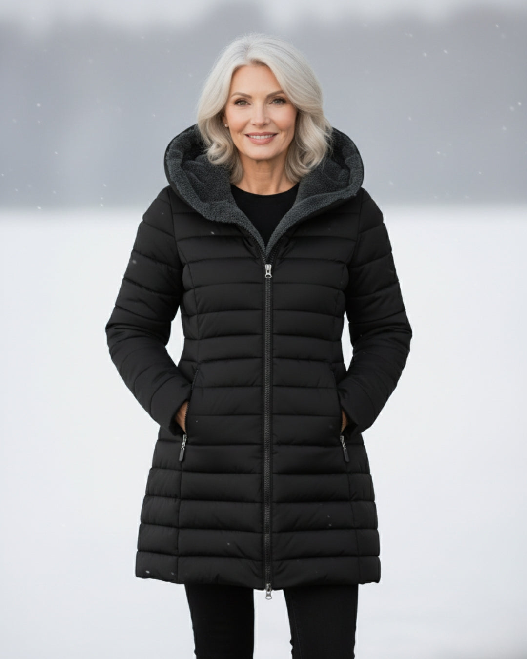 Helen | Fleece-Lined Puffer Coat