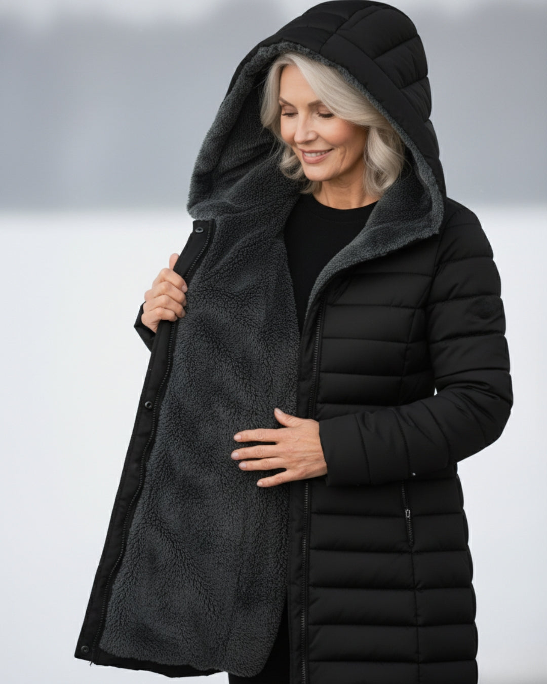 Helen | Fleece-Lined Puffer Coat