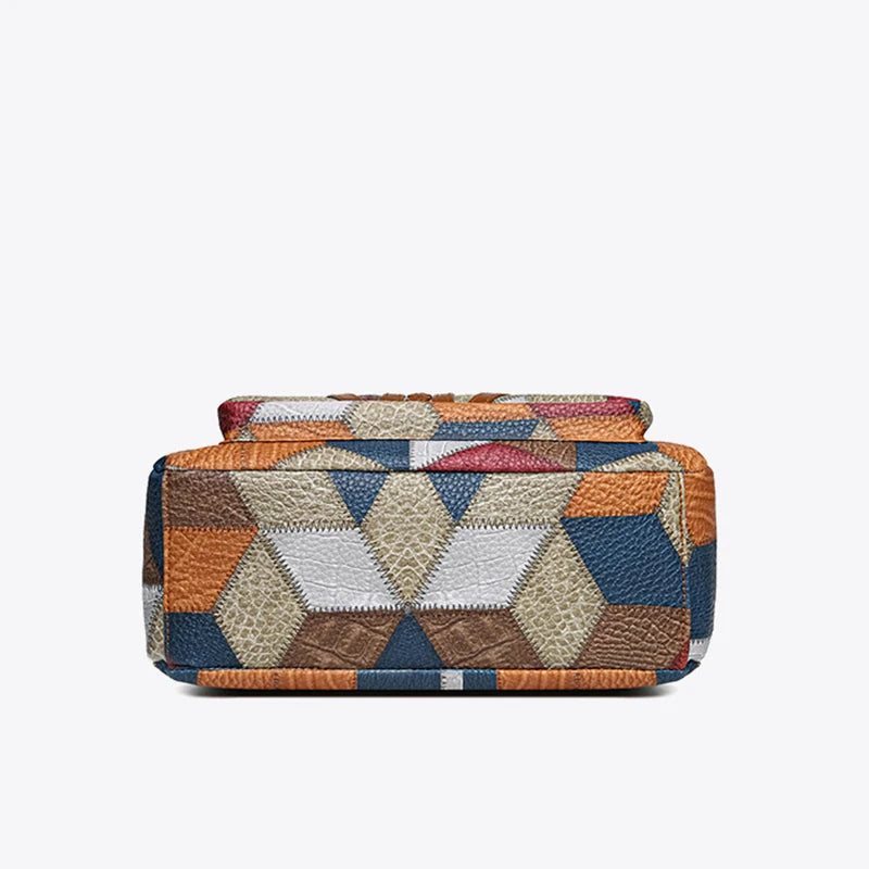 Margot | Patchwork Shoulder Bag