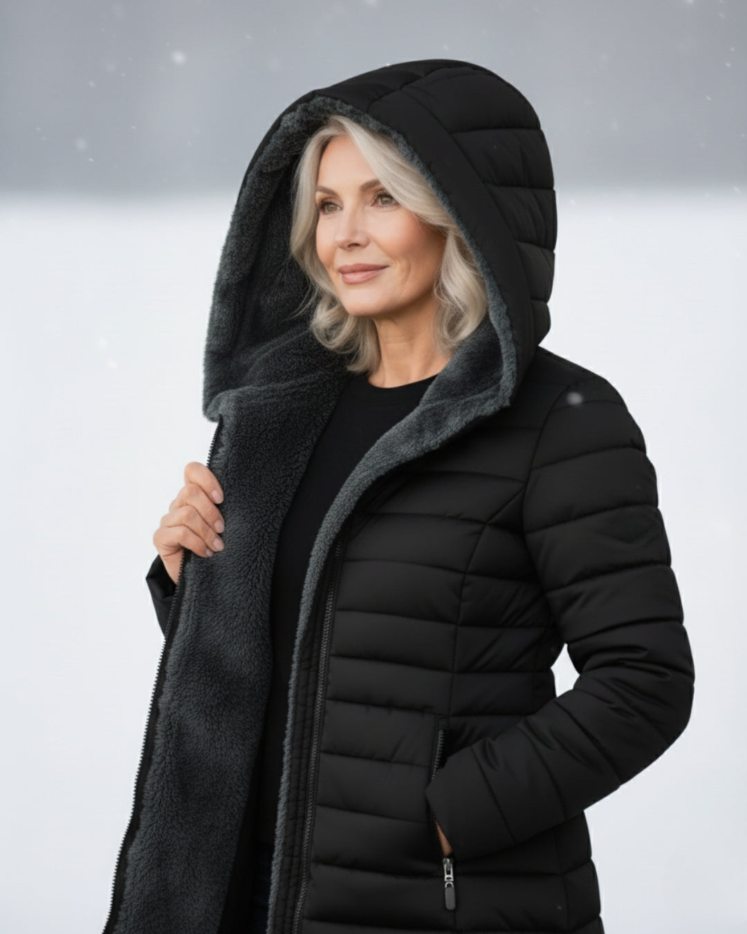 Helen | Fleece-Lined Puffer Coat