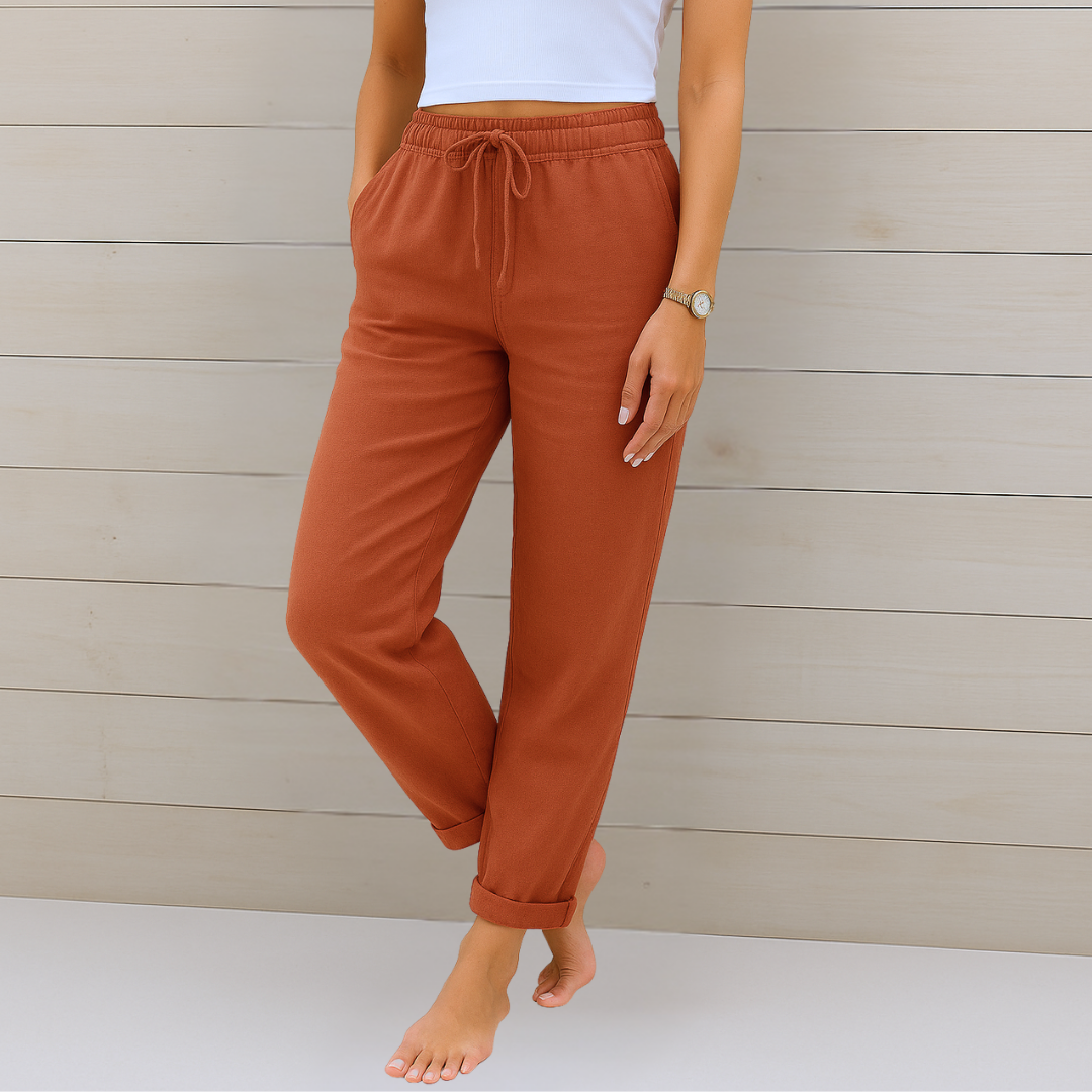 Lori™ | Premium Breathable Pants with Elastic Waist