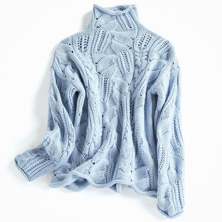 Aurora | Cashmere Turtleneck Sweater