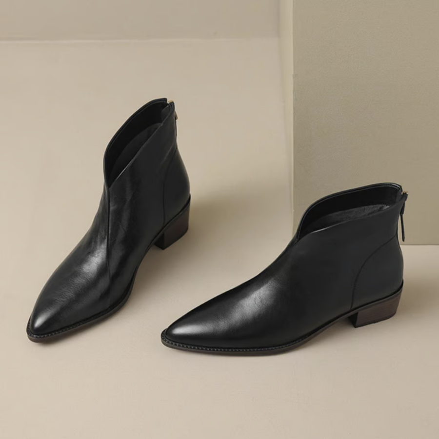 Josephine | Luxury Low Heel Boots
