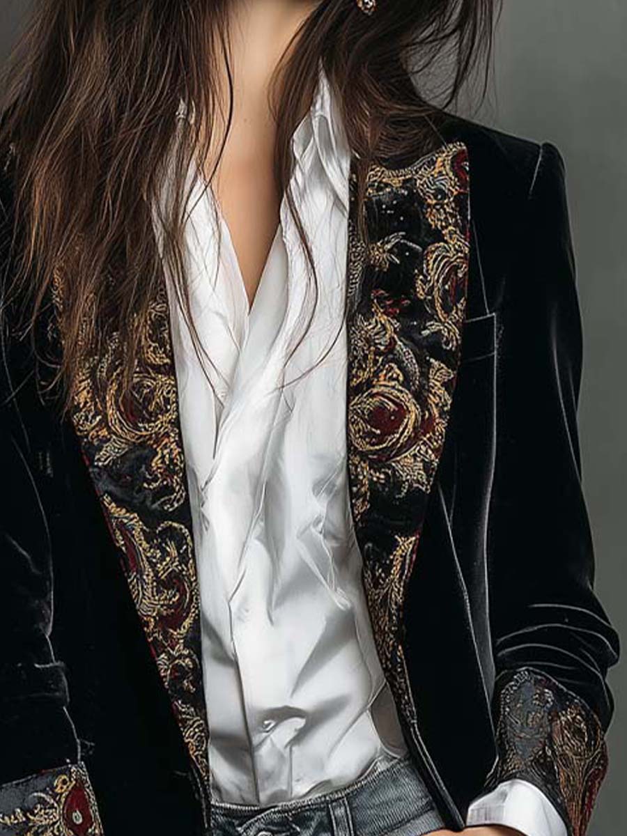 Victoria | Slim Fit Black Blazer