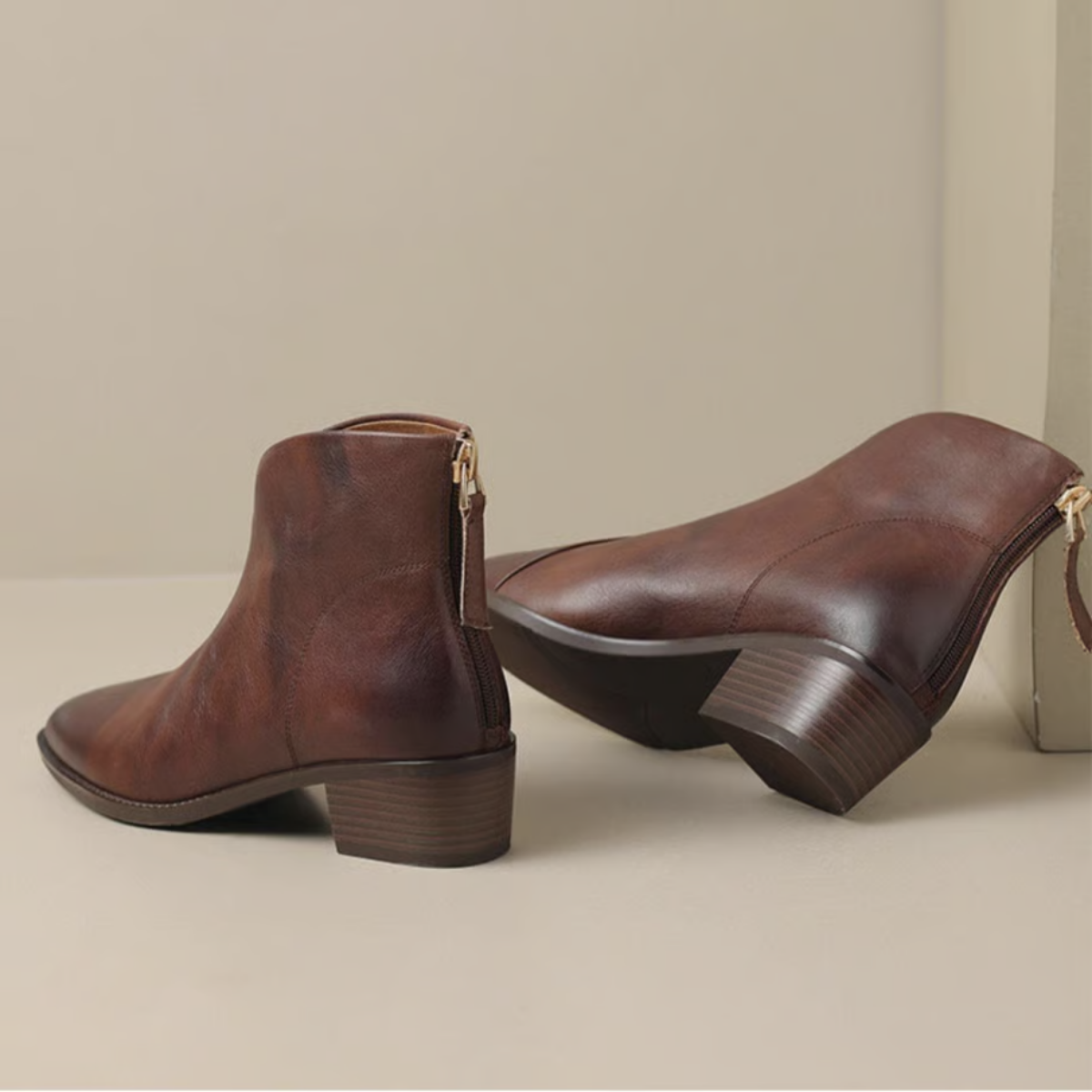 Josephine | Luxury Low Heel Boots
