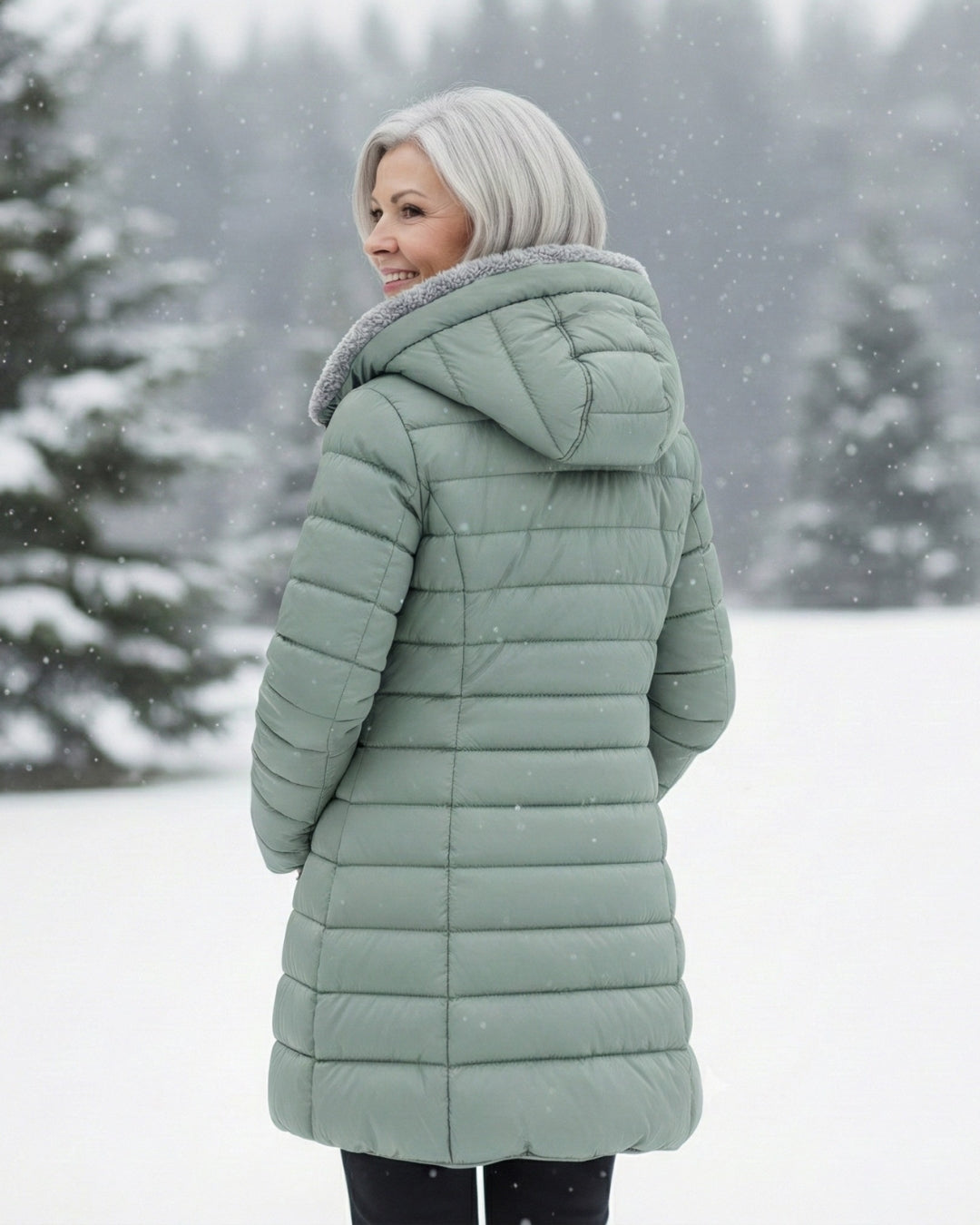 Helen | Fleece-Lined Puffer Coat
