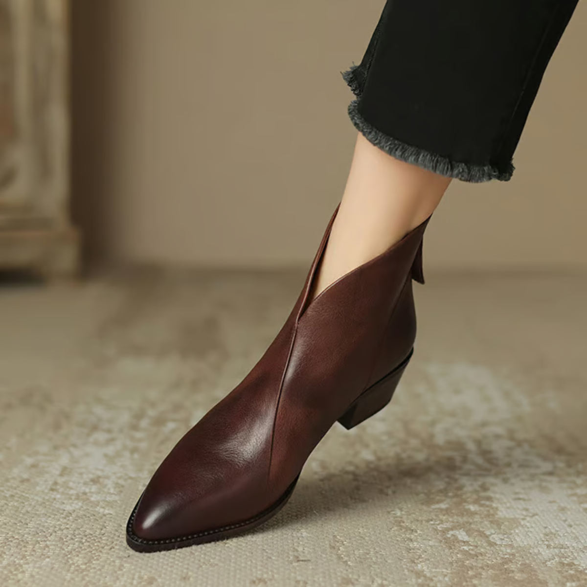 Josephine | Luxury Low Heel Boots