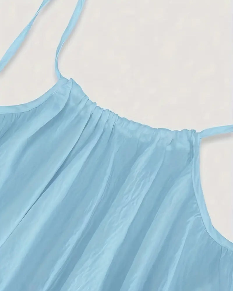 Emily | Backless Slip Lounge Dress