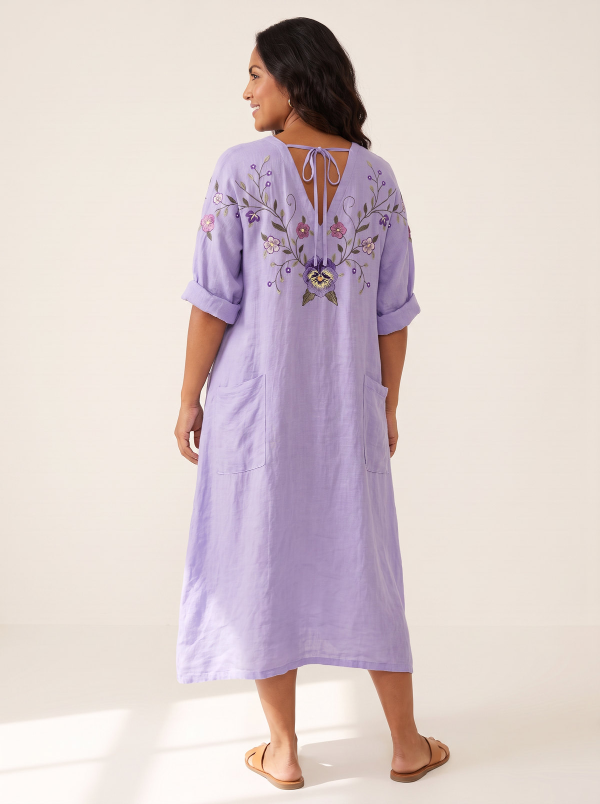 Tavi dress back view