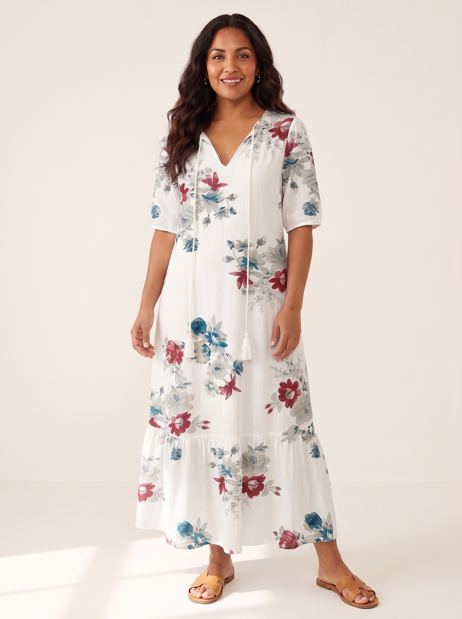 Maeva dress front view