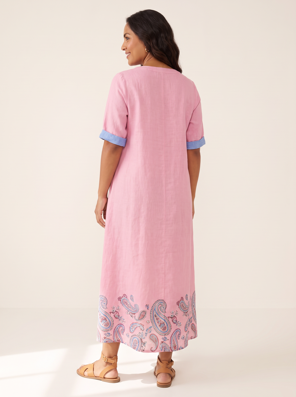 Kenza dress back view