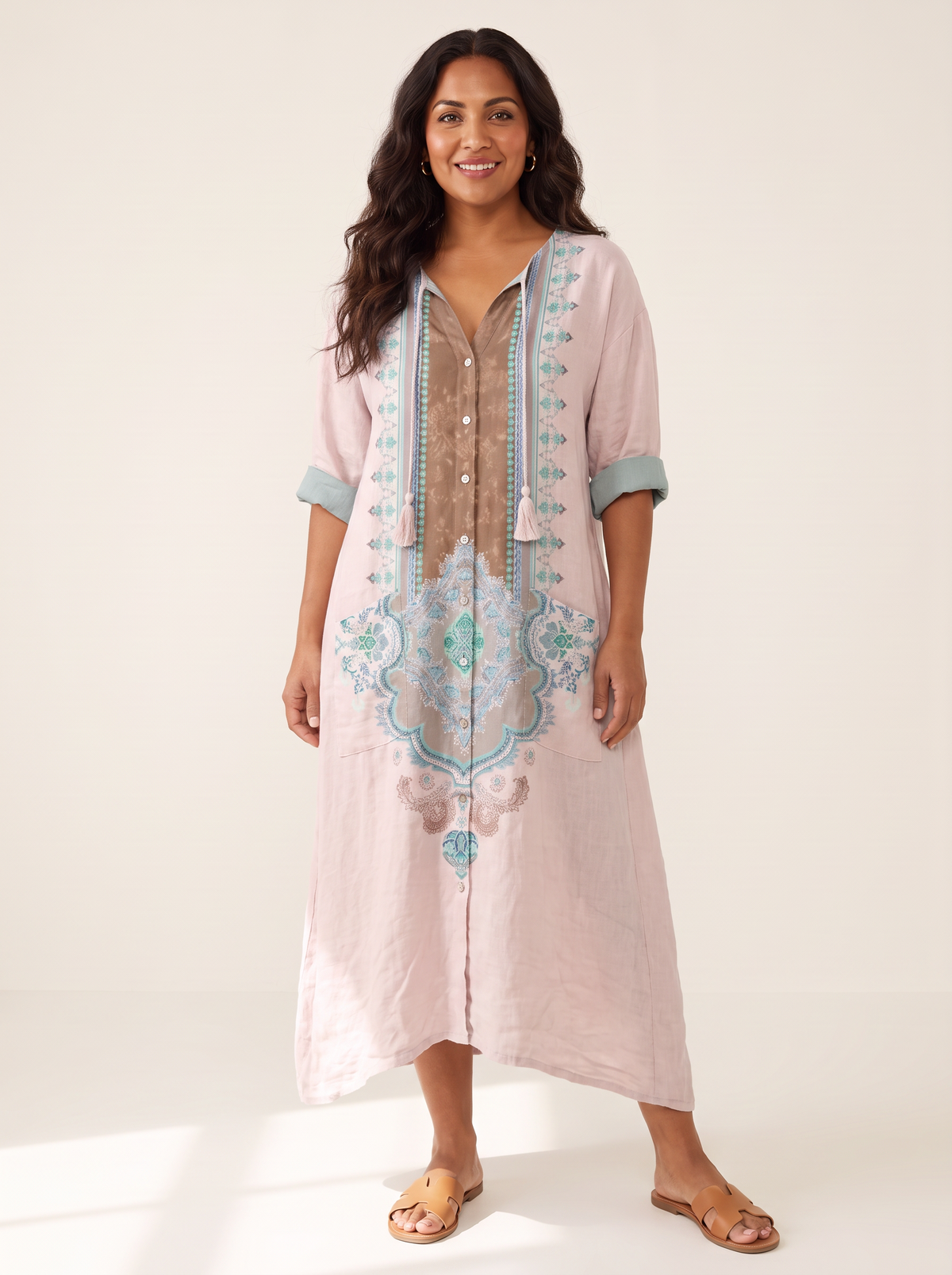 Kenza dress front view