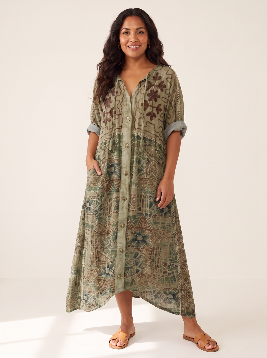 Aleta dress front view