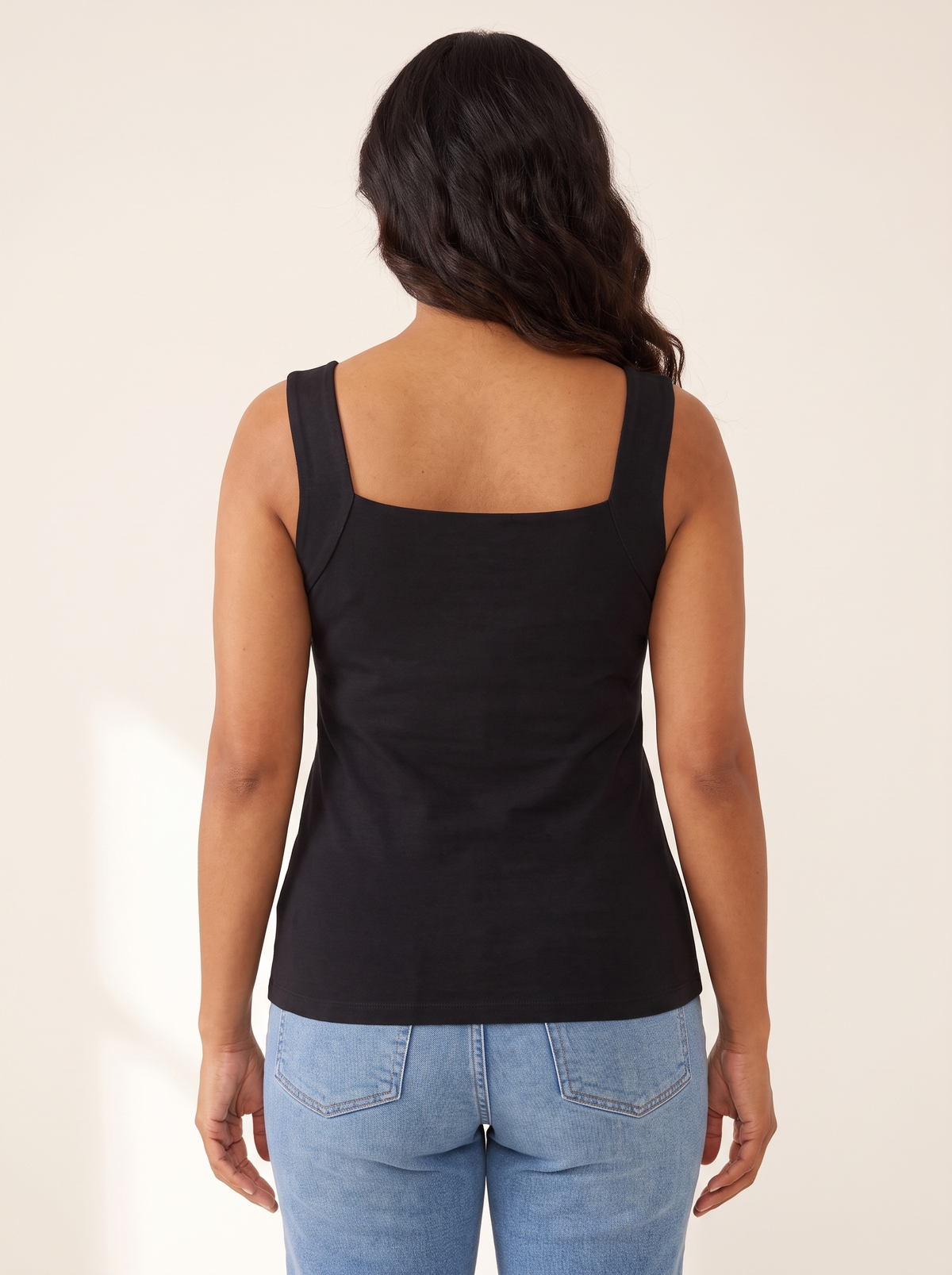 Roxy Black top back view