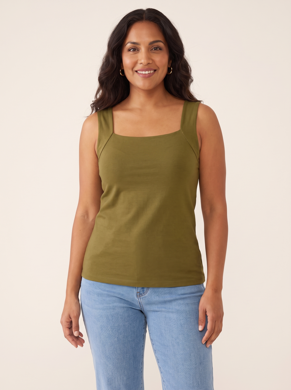 Roxy Green top front view
