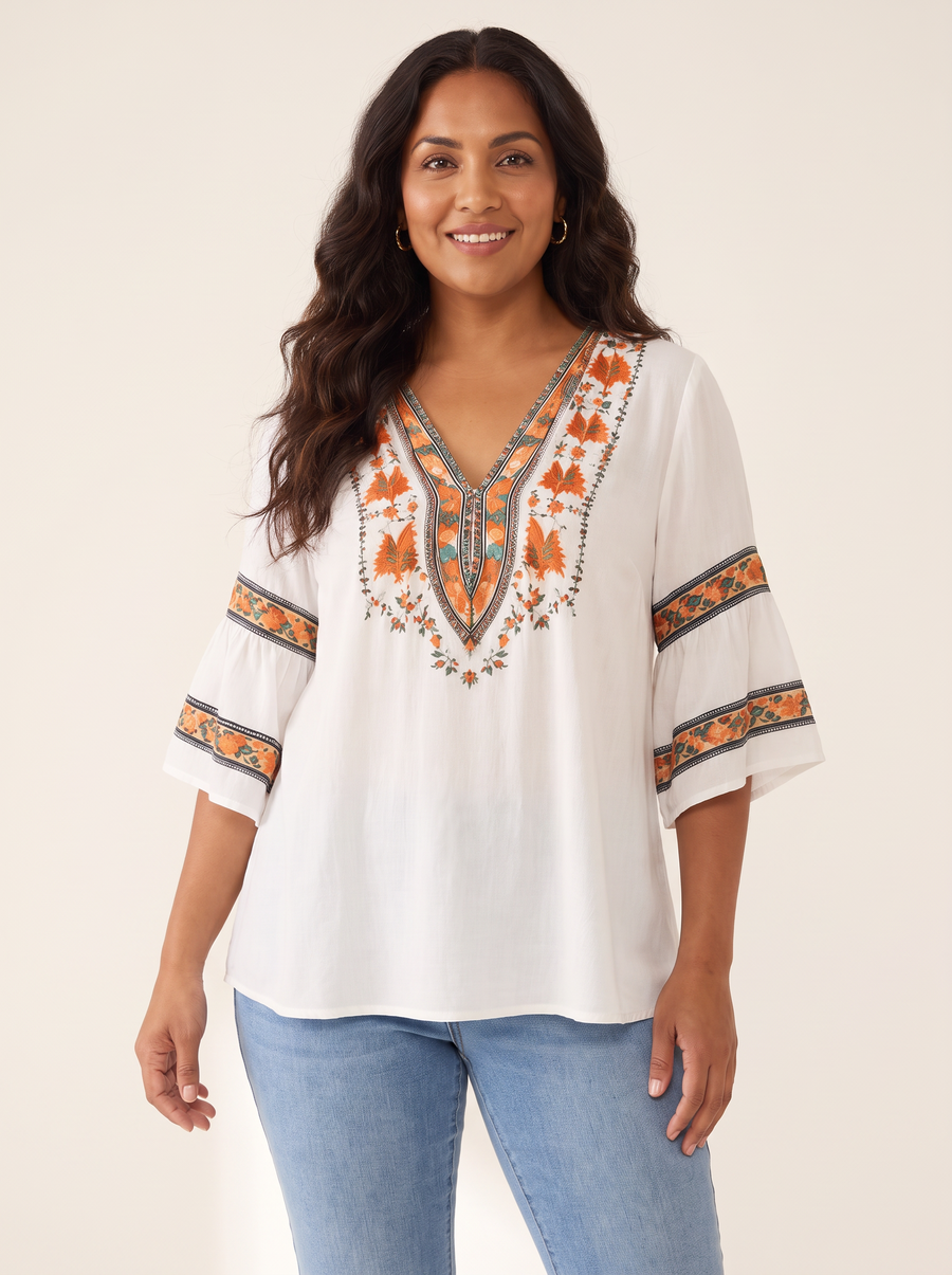 Amelia top front view