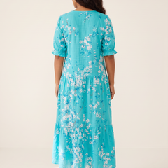 Stella Turquoise back view