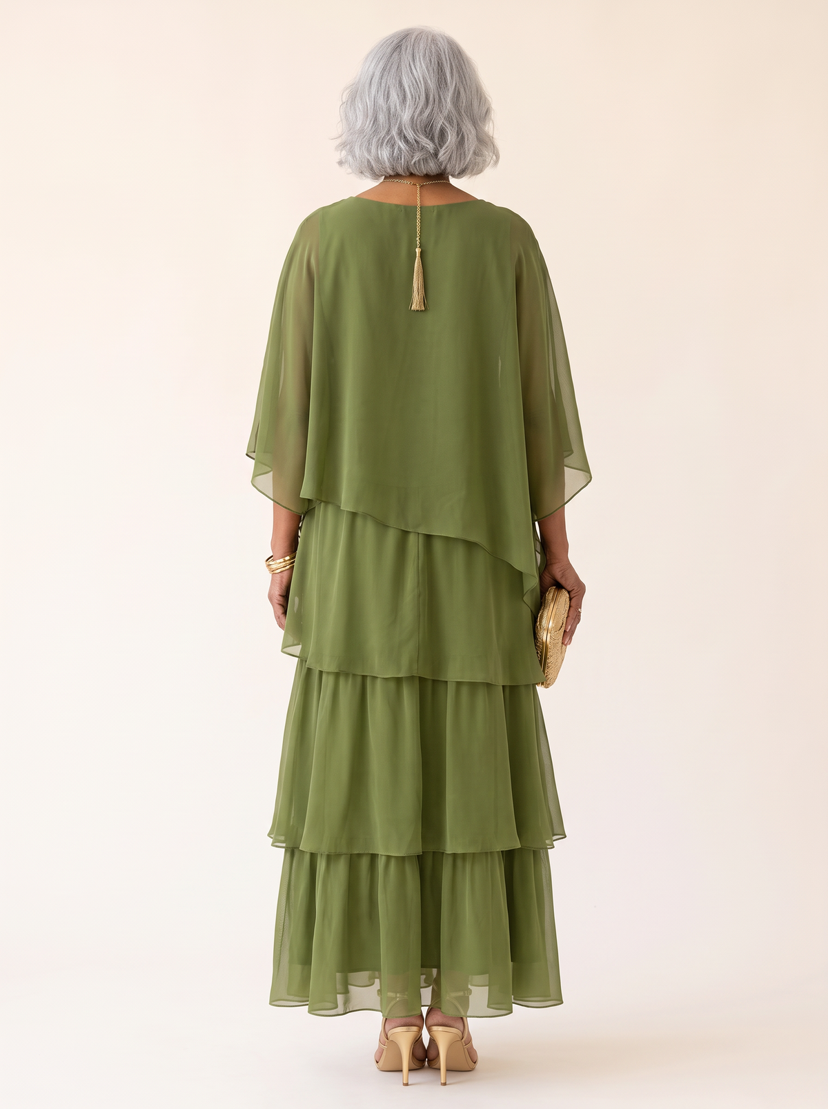 Janet Dark Green back