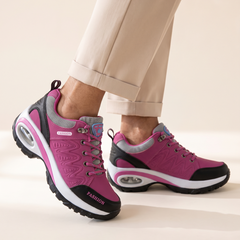 Camilla Cushioned Ergonomic Walking Shoes Light Pink front