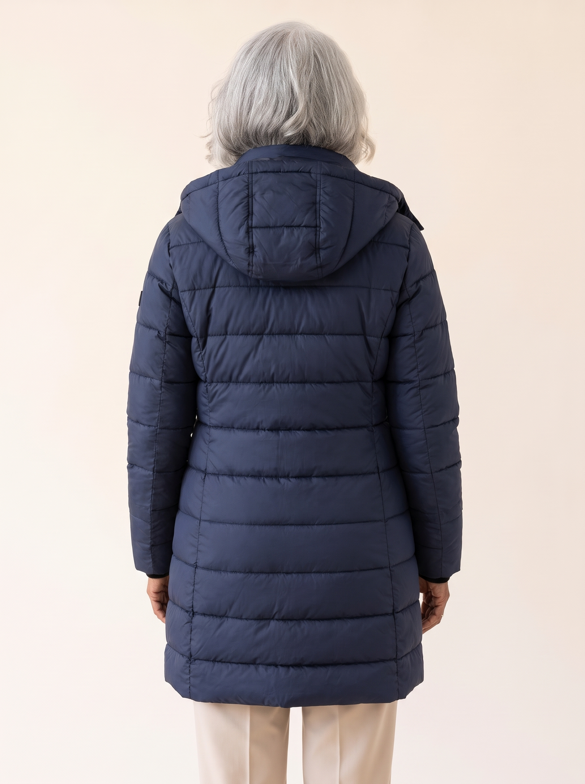 Lucille | Long Hooded Puffer Coat